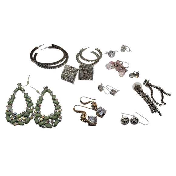 Earring Bundle Bling Out 10 Pairs - Picture 10 of 10